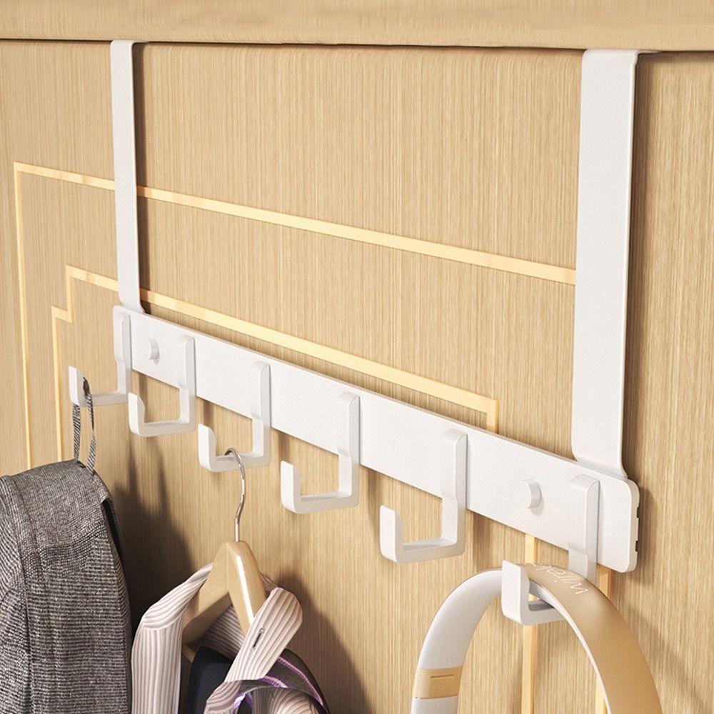 Kitchen Appliances Shelves - Hooks Over The Door 6 Hooks