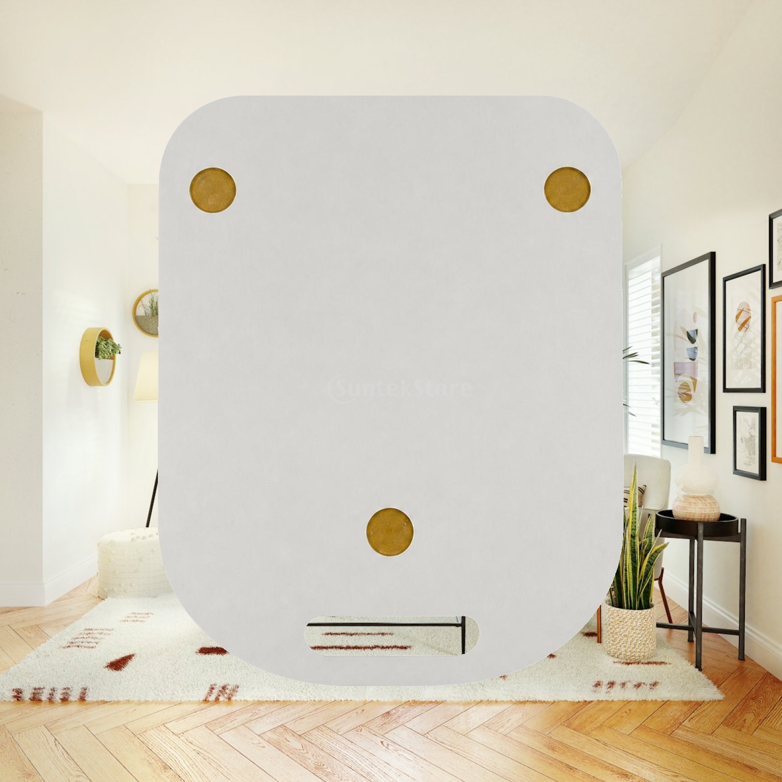 Kitchen Appliances Countertop - Bamboo Fiber Countertop Sliding Base Tray