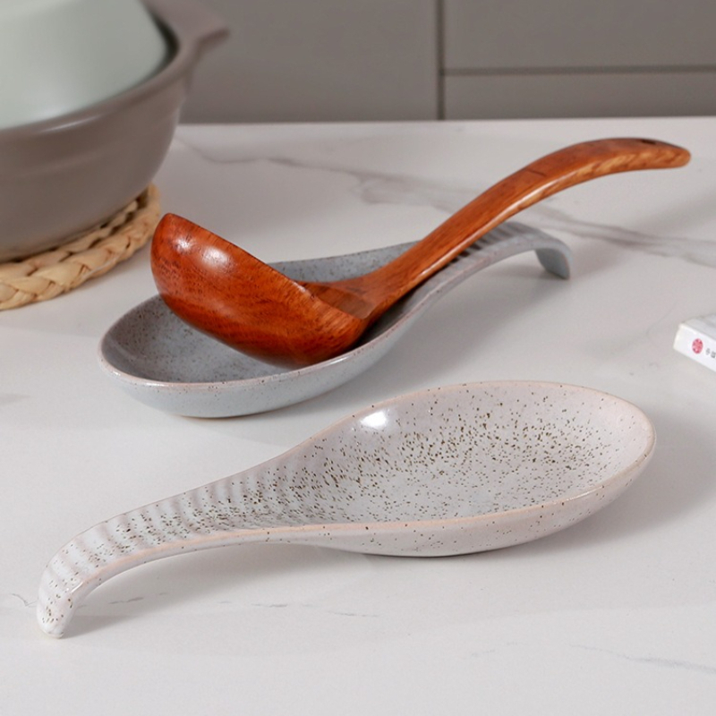 Kitchen Appliances Shelves - Ceramic Spoon Rest for Stove Top,