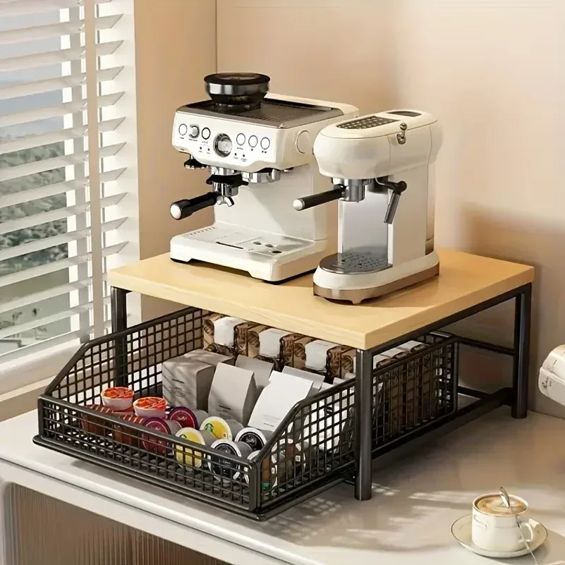 Modern Microwave Shelf Organiz - Kitchen Appliances Countertop recension och pris