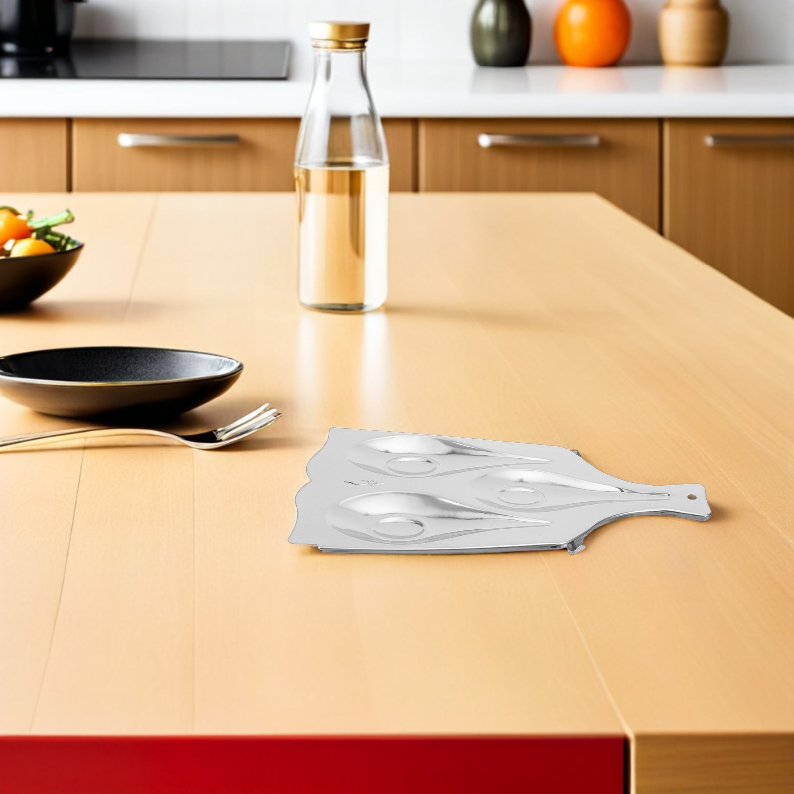 Stainless Steel Three-Compartm - Kitchen Appliances Shelves recension och pris