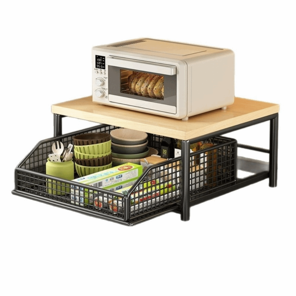 With Drawers Microwave Stand S - Kitchen Appliances Countertop recension och pris